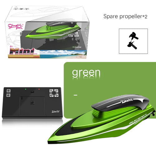 Mini RC Boat with High-Speed Dual-Motor Remote Control ToylandEU.com Toyland EU