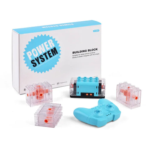 Motorized Particle Building Blocks DIY Set for Early Simple Machines Learning ToylandEU.com Toyland EU