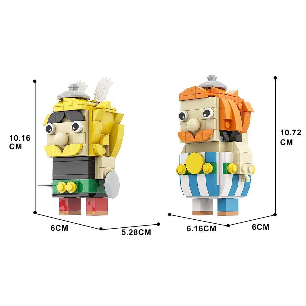MOC Game Figure Brickheadz Building Block Cloud Strife Gift Set - ToylandEU