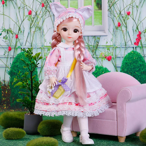 Kawaii 30cm BJD Doll with Princess Clothes and Accessories ToylandEU.com Toyland EU