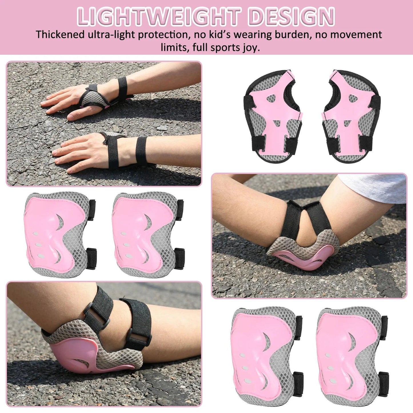 Kids Protective Pads | 6 Piece Kit | Toylandeu™