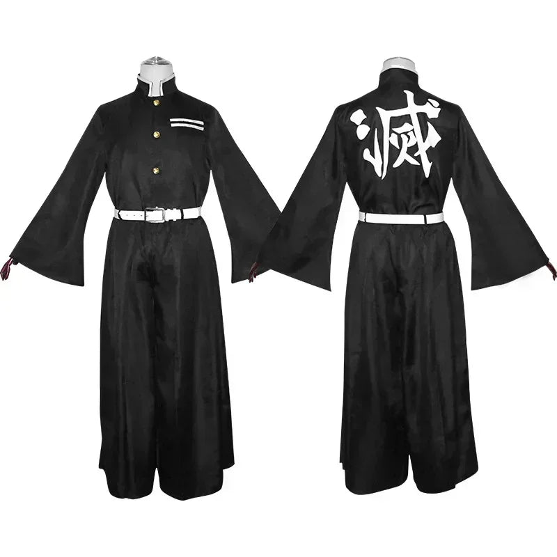 Cosplay Costume | Tokito Muichiro Outfit | Includes Wig | Adult Child Sizes