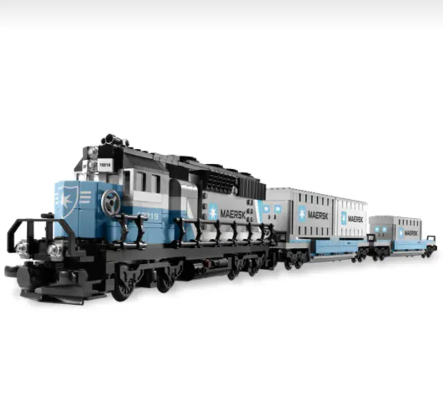 Maersk Train RC Building Blocks Set with Minifigures - ToylandEU