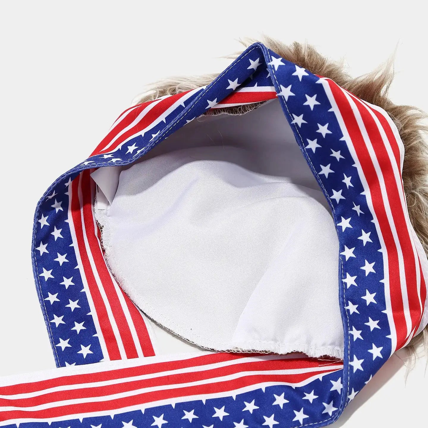 2026Novelty Wig Headband, Country Flag Inspired Sports Fan Hat, Funny Fake Hair Cap for Football Match & Party - ToylandEU