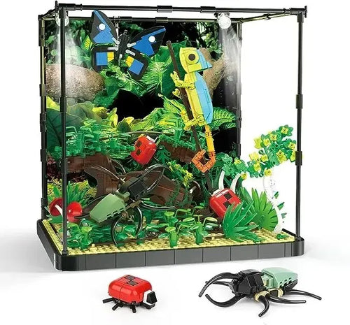 Tropical Rainforest Animals Building Set with Ideas Theme ToylandEU.com Toyland EU