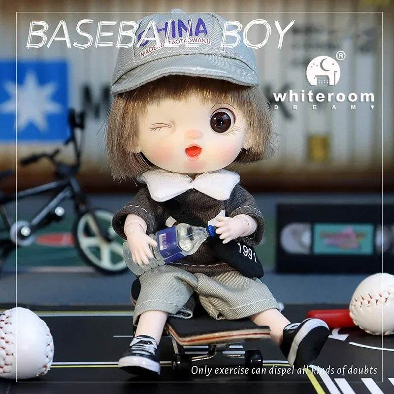Ob11 Bjd Doll Boy Pig Face Piggy Ball-jointed Mini Doll Gift - ToylandEU