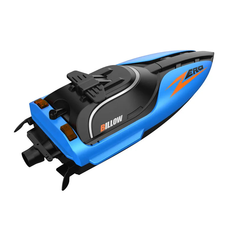 RC High-Speed Waterproof RC Racing Boat - 25Km/h Remote Control Speedboat with Water Cooling System for Kids