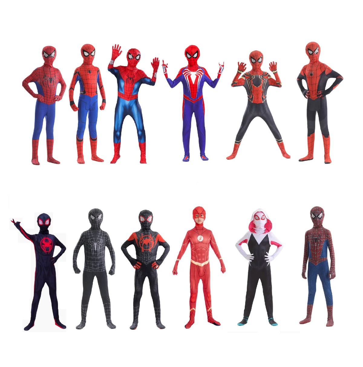 Zentai Cosplay Suit | Full Body Stretch | Superhero Design | Unisex Size