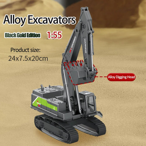 1:55 Simulation Alloy Engineering Vehicles Excavator Model Car Truck ToylandEU.com Toyland EU