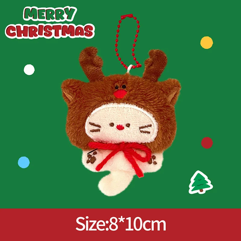 Christmas Plush Ornament | Santa Claus Snowman | Soft Touch Design