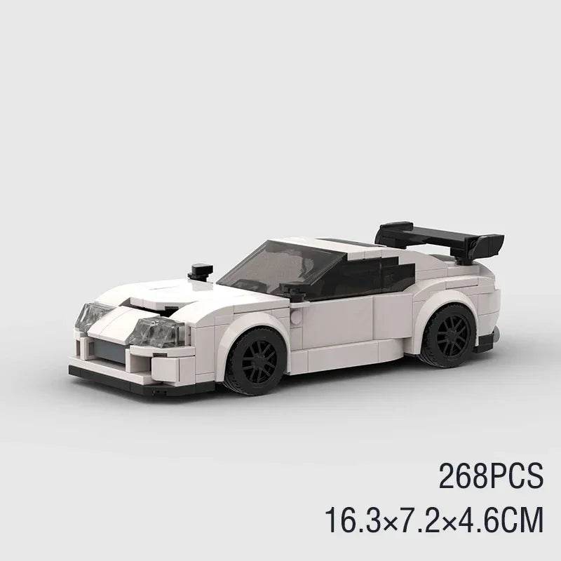 Moc Speed Champions AE86 Cars Racers Building Blocks Set - ToylandEU