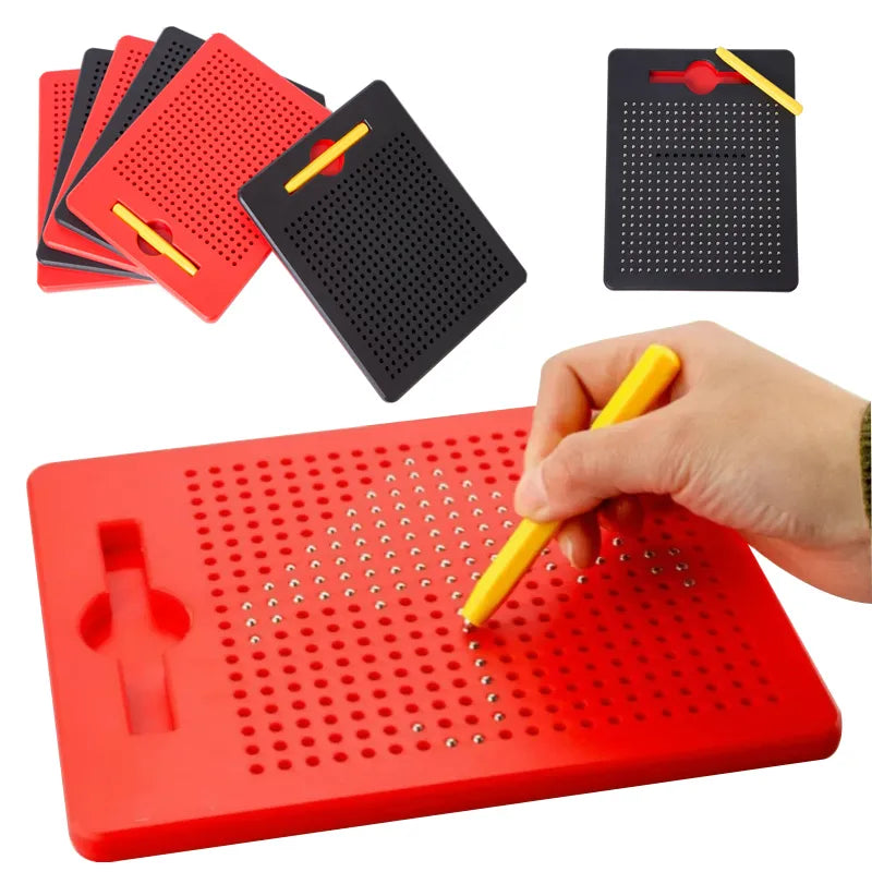 Magnetic Drawing Board Ball Sketch Pad Tablet with Magnet Pen for Children and Adults