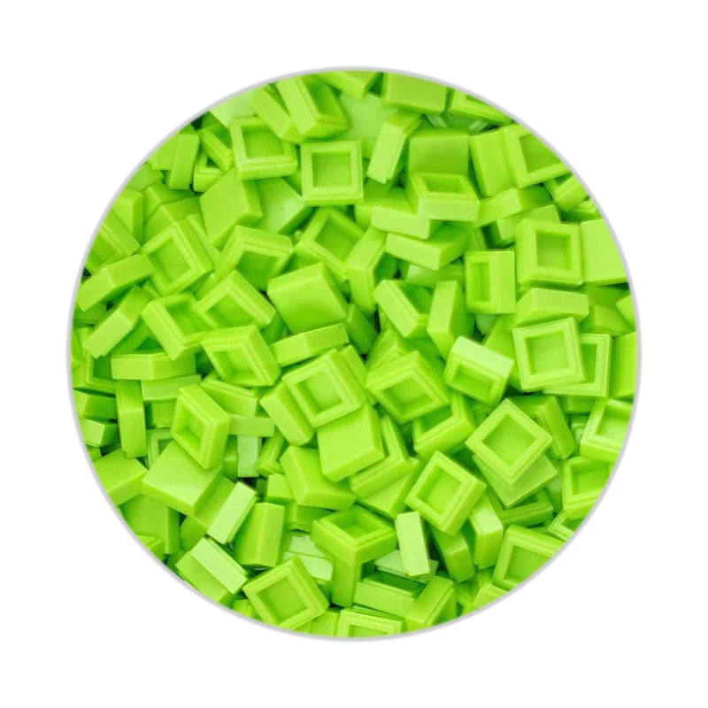 Smooth 1x1 Building Blocks | MOC Pixel Particles | DIY Kids Set