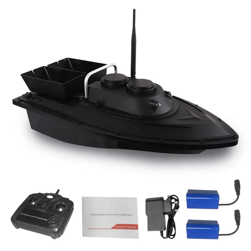 RC Fishing Bait Boat D11 with Dual Motors and 1.5kg Loading ToylandEU.com Toyland EU