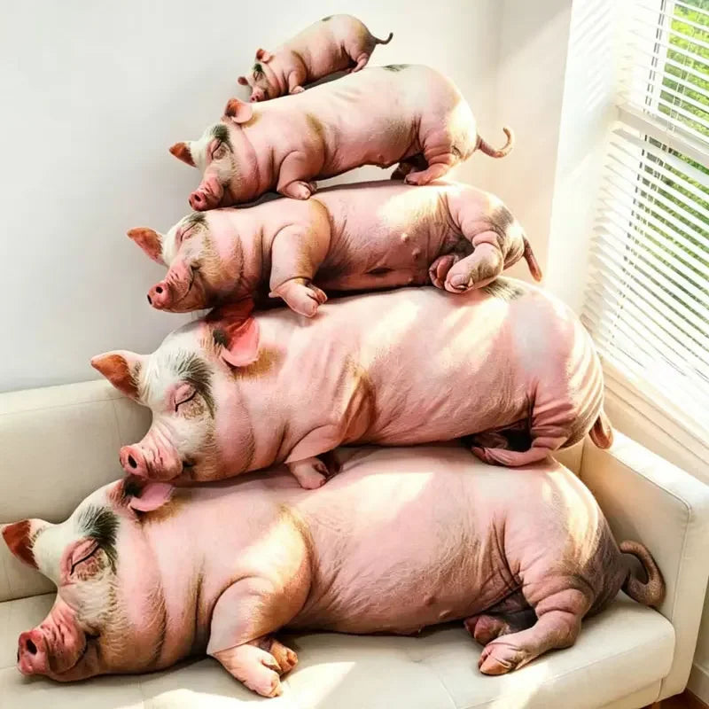 Pig Plush Pillow | Soft PP Cotton | Toylandeu™