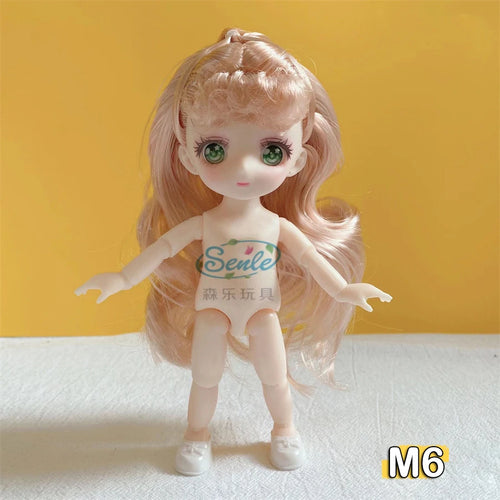 Anime Eye Naked Doll with Movable Joints and Shoes ToylandEU.com Toyland EU