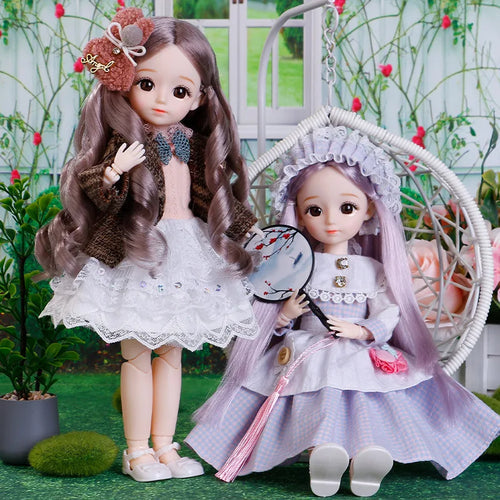 Kawaii 30cm BJD Doll with Princess Clothes and Accessories ToylandEU.com Toyland EU