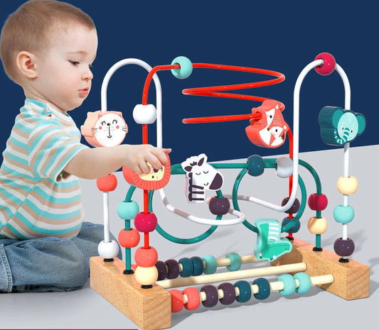 Montessori Bead Maze Abacus Math Puzzle for Early Learning - ToylandEU