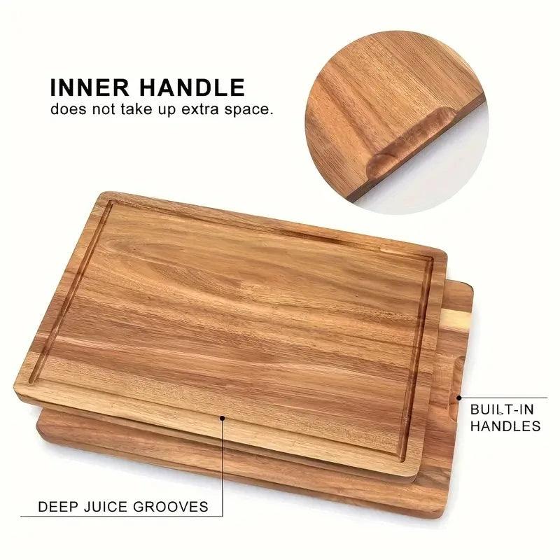 Cutting Board | Beech Walnut Wood | Toylandeu™