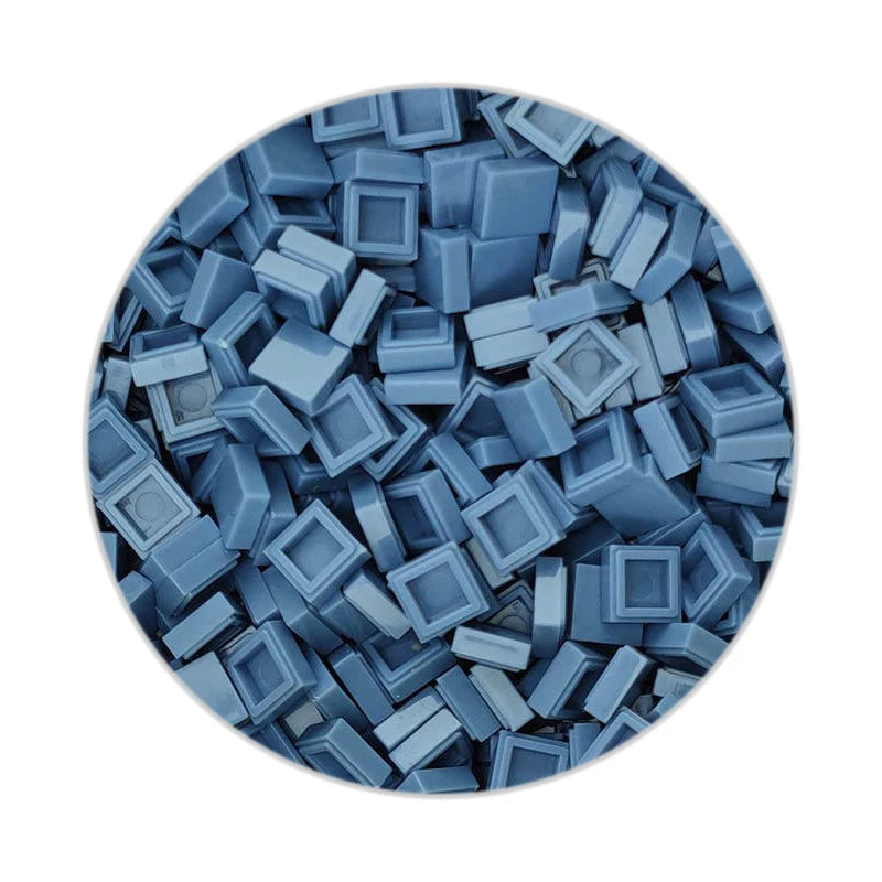 Smooth 1x1 Building Blocks | MOC Pixel Particles | DIY Kids Set