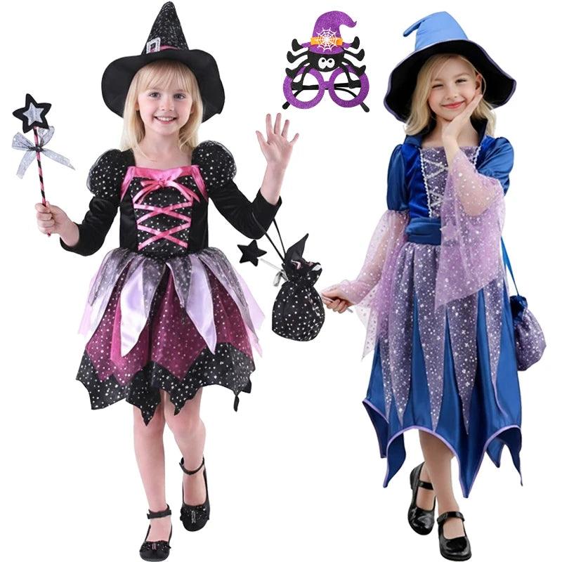 Witch Dress For Girls | Mid Calf | Toylandeu™
