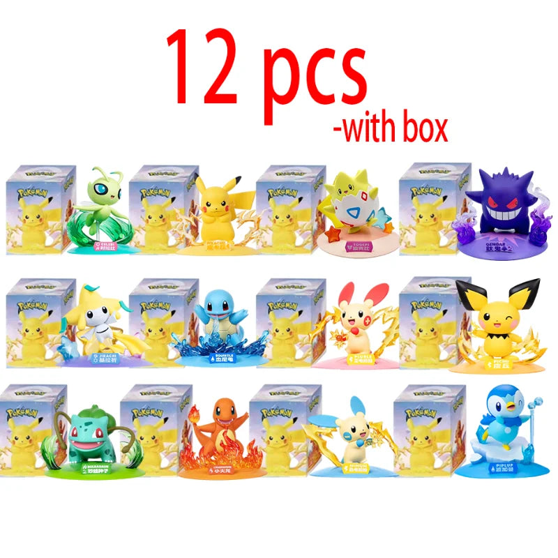 Pokemon Pikachu Action Figure | Bandai | CE Certified | 8 to 12 cm