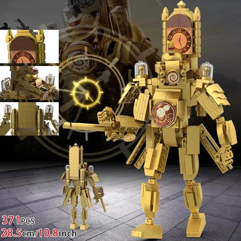 Moc Skibidi Toilet Action Figures Model Building Blocks Toys - ToylandEU