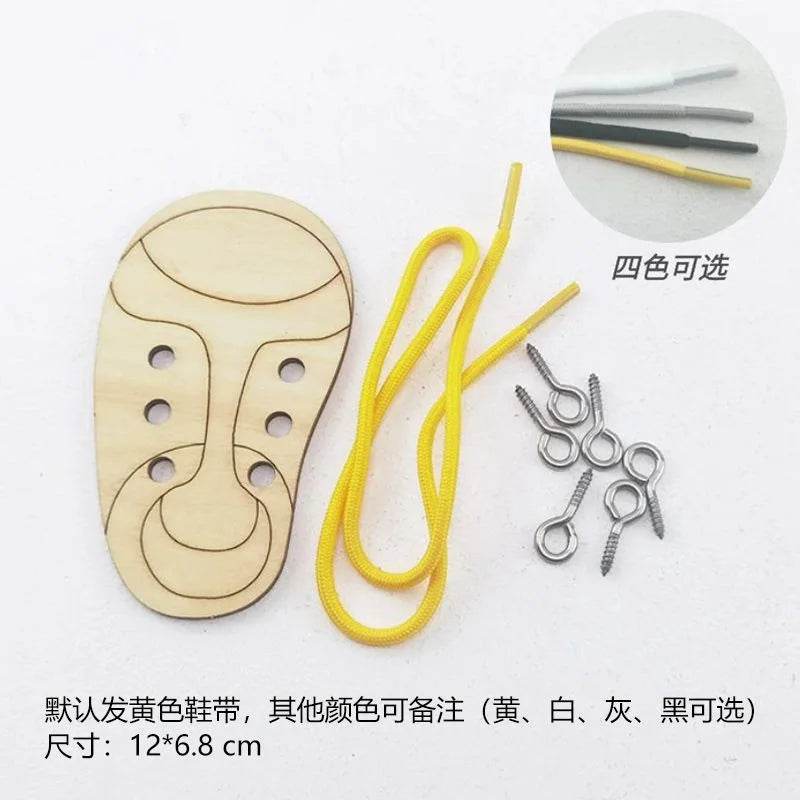 DIY Montessori Busy Board Wooden Toy Animal Alarm Clock Mirror Sensory Educational Unlock Toy - ToylandEU