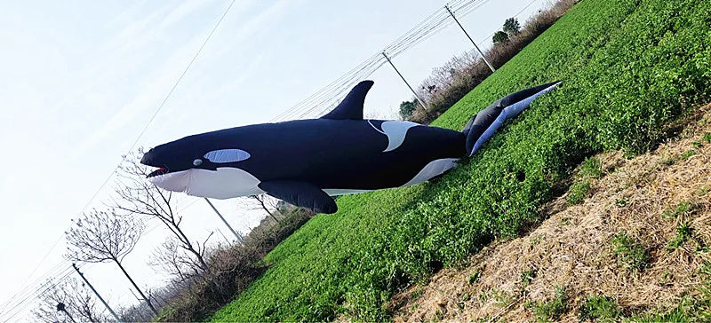 Soft Shark Kite with Killer Whale Companion - ToylandEU