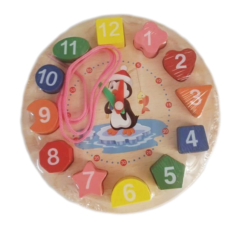 Montessori Wooden Animal Clock Puzzle Toy for Kids 3-6 Years Old Toyland EU Toyland EU