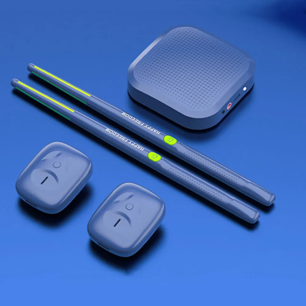 Portable Virtual Air Drum Set For Beginners With VR