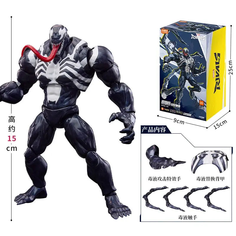 Original BLOKEES Venom Peni Parker Spider-Man Joint Mobility Version Action Figure Movie Character Assembly Model Doll Toy Gifts - ToylandEU