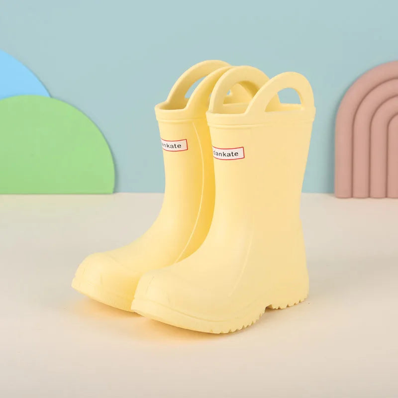 Children Rain Boots | Waterproof | Lightweight Rubber | Ages 7 To 13