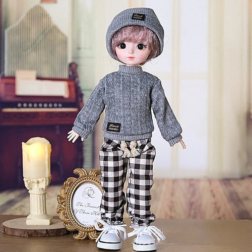 Stylish Sweater Set for 1/6 BJD Dolls - Suitable for Both Girl and Boy Dolls ToylandEU.com Toyland EU