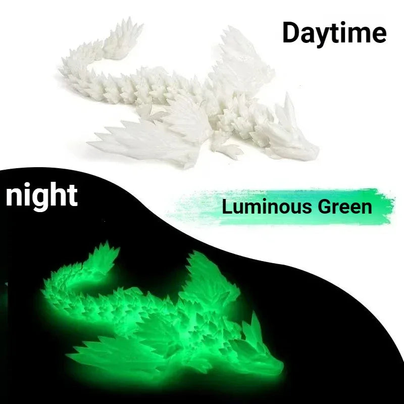 Dragon 3D Printed Movable Wings Articulated Fidget Toy For Desk - ToylandEU