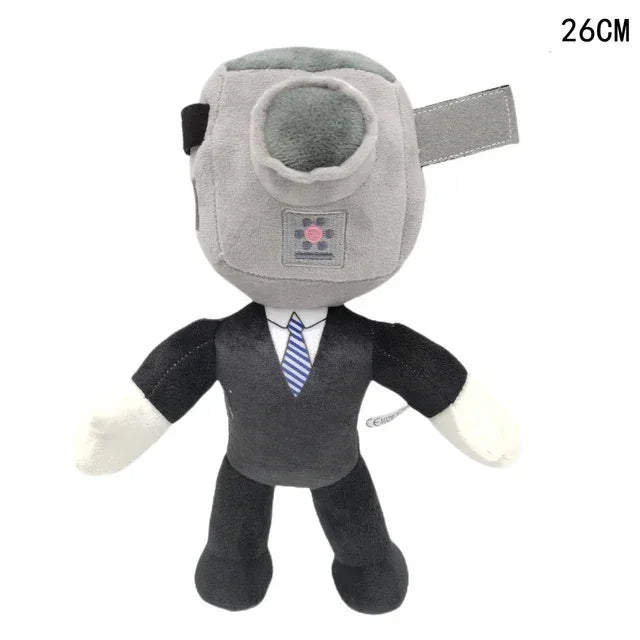 Skibidi Toilet Plush Toy Cameraman Collectible Soft Doll - ToylandEU