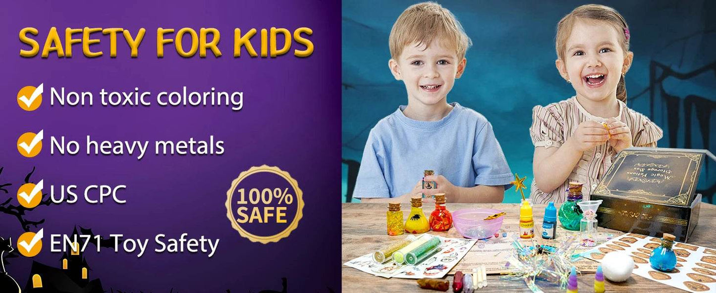 Fairy Magic Potions Kit Kids DIY Witch Glowing Spell Potion - ToylandEU