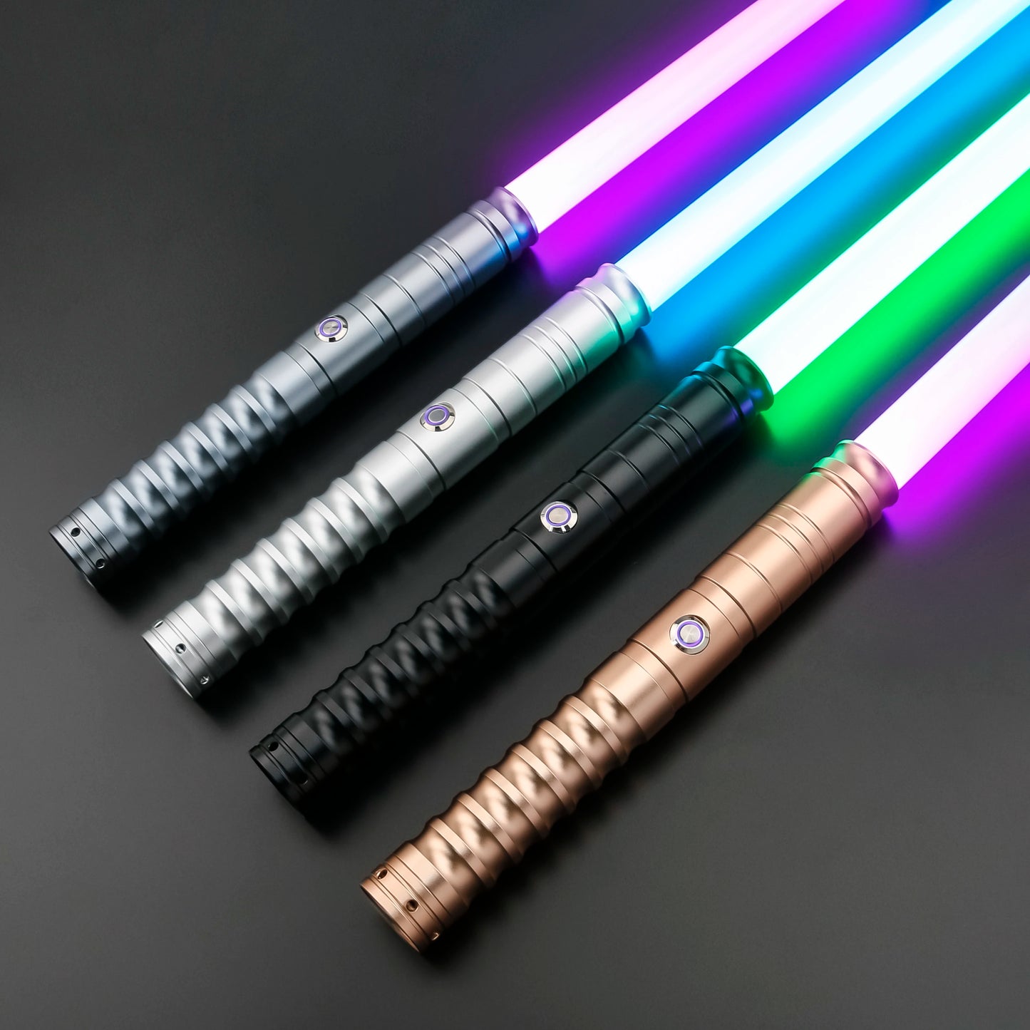 Lightsaber | RGB 12 Colors | 56 cm Blade, Metal Hilt | 4 Soundfonts