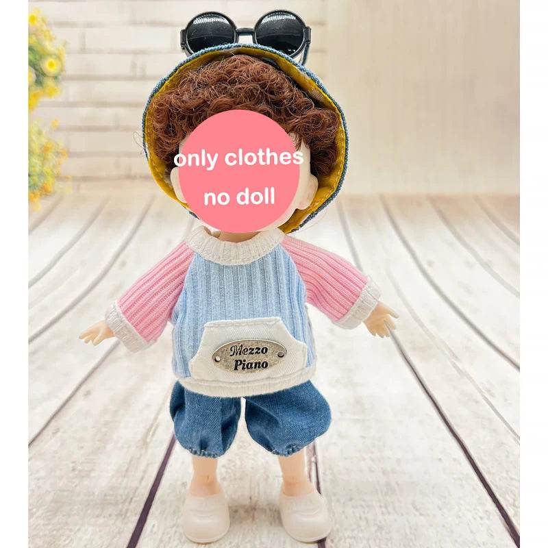 BJD Doll 1/12 16cm 6 Inch Jointed Baby Doll Fashion Gift - ToylandEU