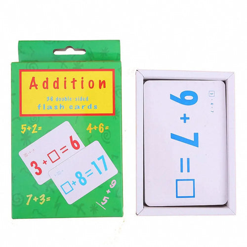 Kids Math Learning Cards Mathematics Card Multiplication Division ToylandEU.com Toyland EU