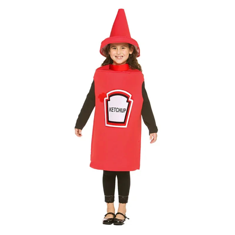 Fun & Tasty Unisex Pizza Slice Costume for Kids - Perfect for Halloween!