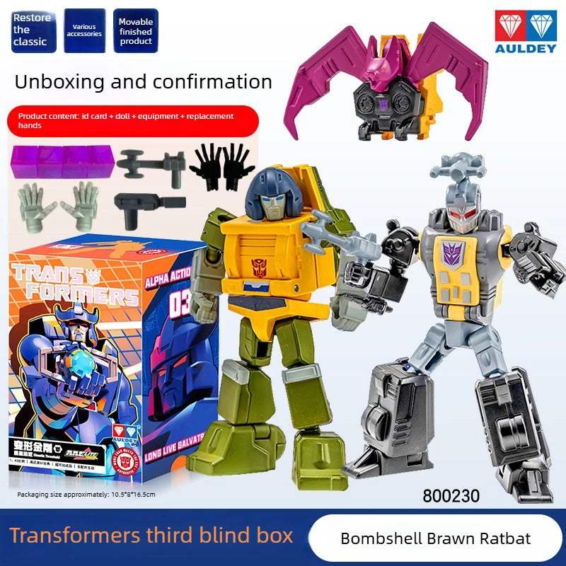 Transformers Figures | 25 Movable Joints | Auldey Design | Shockwave Ultra Magnus