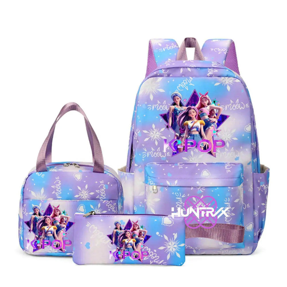 Backpacks | 3-Piece Set | Nylon Material | Unisex 20-35 L