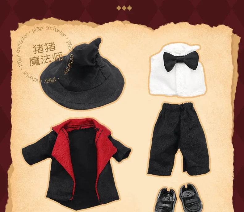 Ob11 Bjd Doll Boy Pig Face Piggy Ball-jointed Mini Doll Gift - ToylandEU