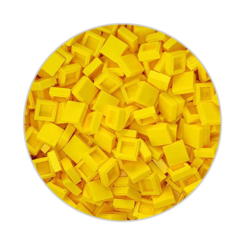 Smooth 1x1 Building Blocks | MOC Pixel Particles | DIY Kids Set