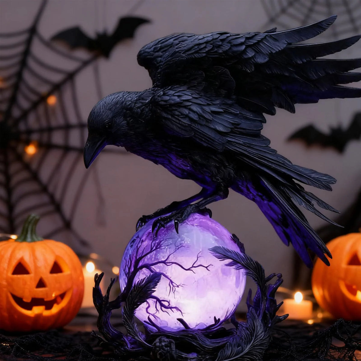 Gothic Eagle Night Light | USB Power Supply | Moonlight LED Glow