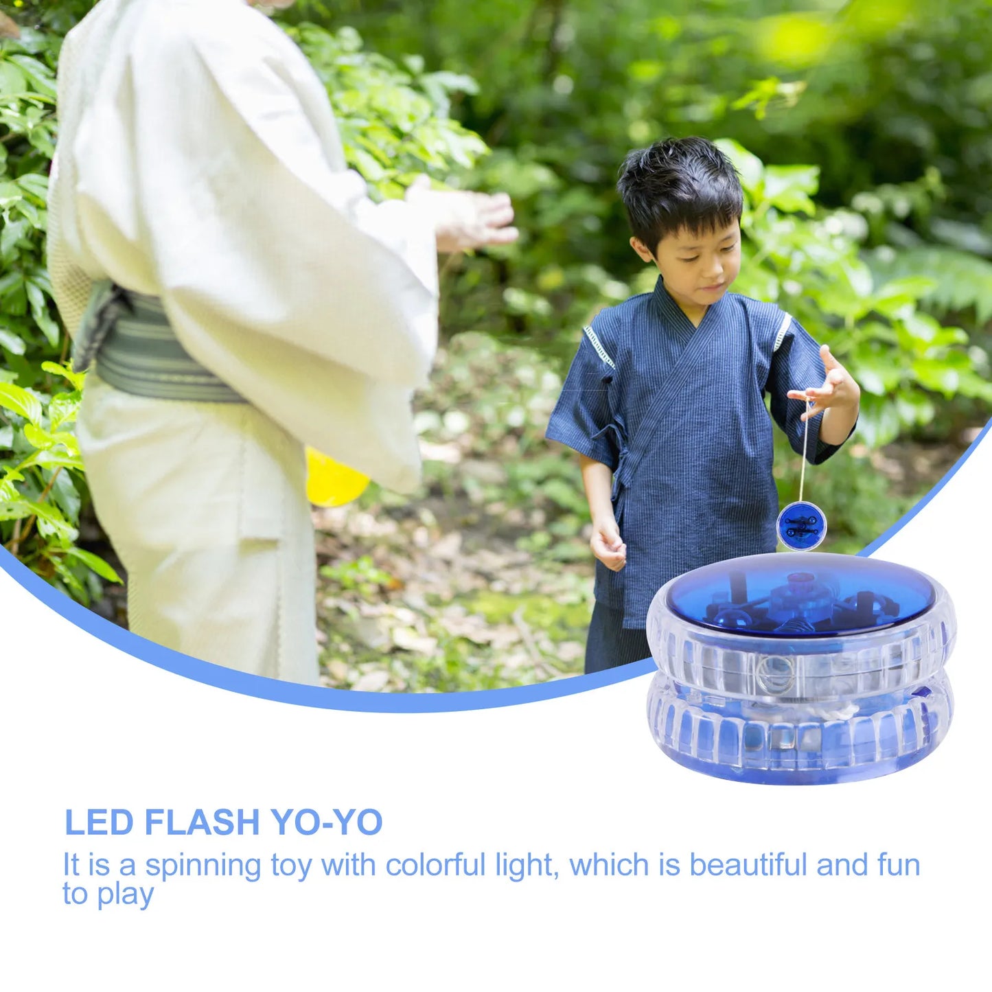 LED Yoyo | Luminous Glow Light Up | Durable Smooth Spin | One Size