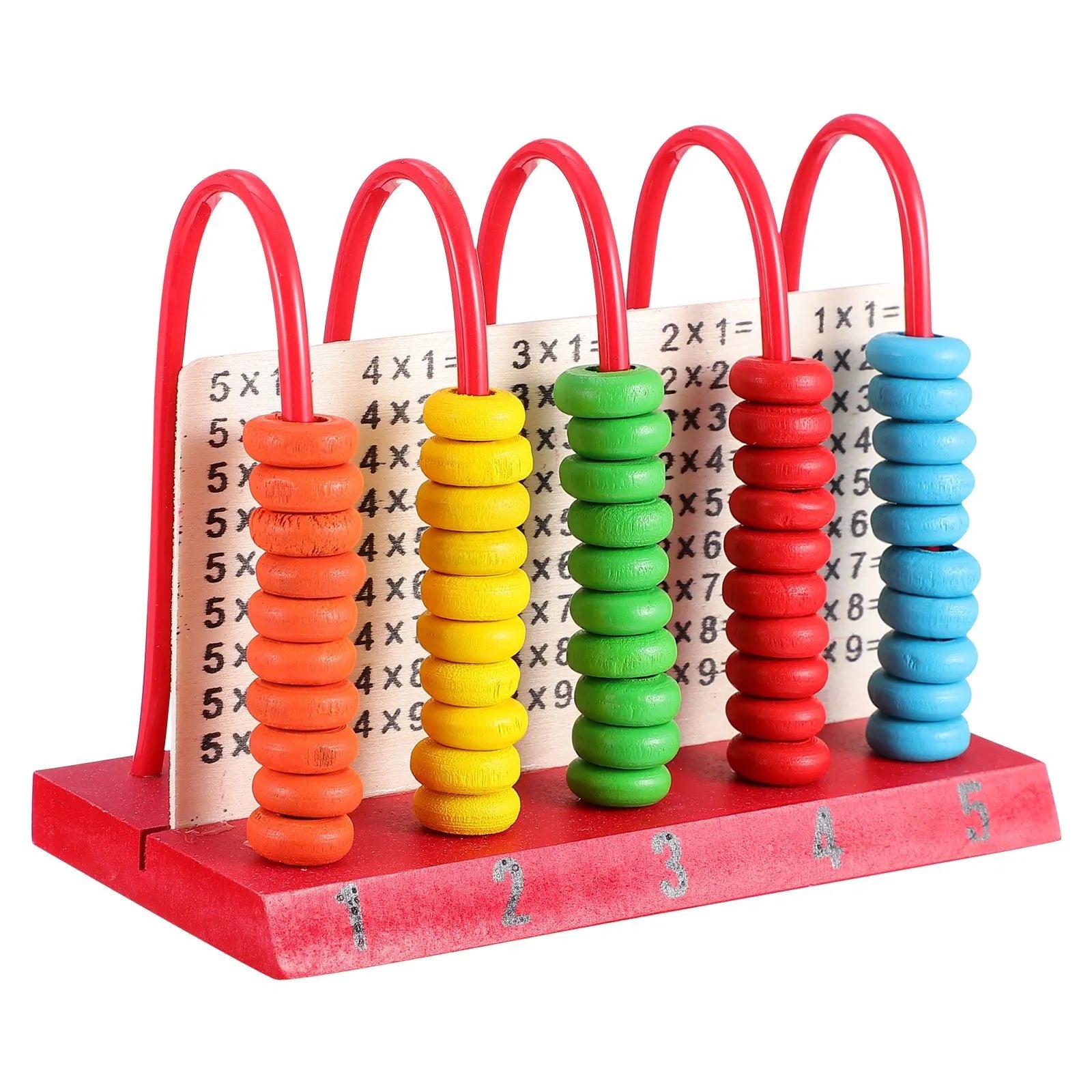 Colorful Wooden Abacus Toy for Children - Enhancing Math Skills and Numeracy - ToylandEU