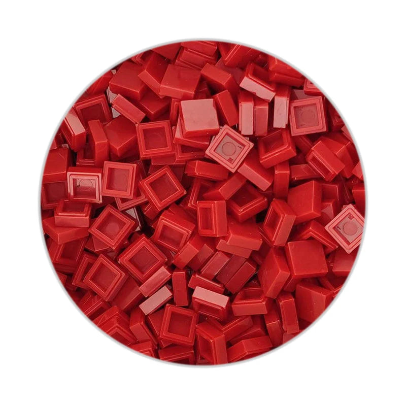 Smooth 1x1 Building Blocks | MOC Pixel Particles | DIY Kids Set