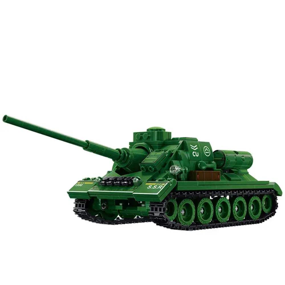 MOC MOC Lego Compatible Military Tank Building Blocks Set For Kids - ToylandEU